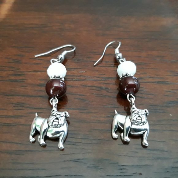 Alabama A and M Earrings - Picture 1 of 2